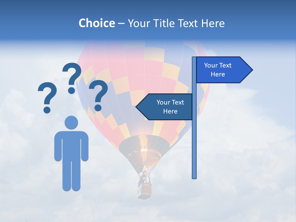 Illustration Colorful Rally PowerPoint Template