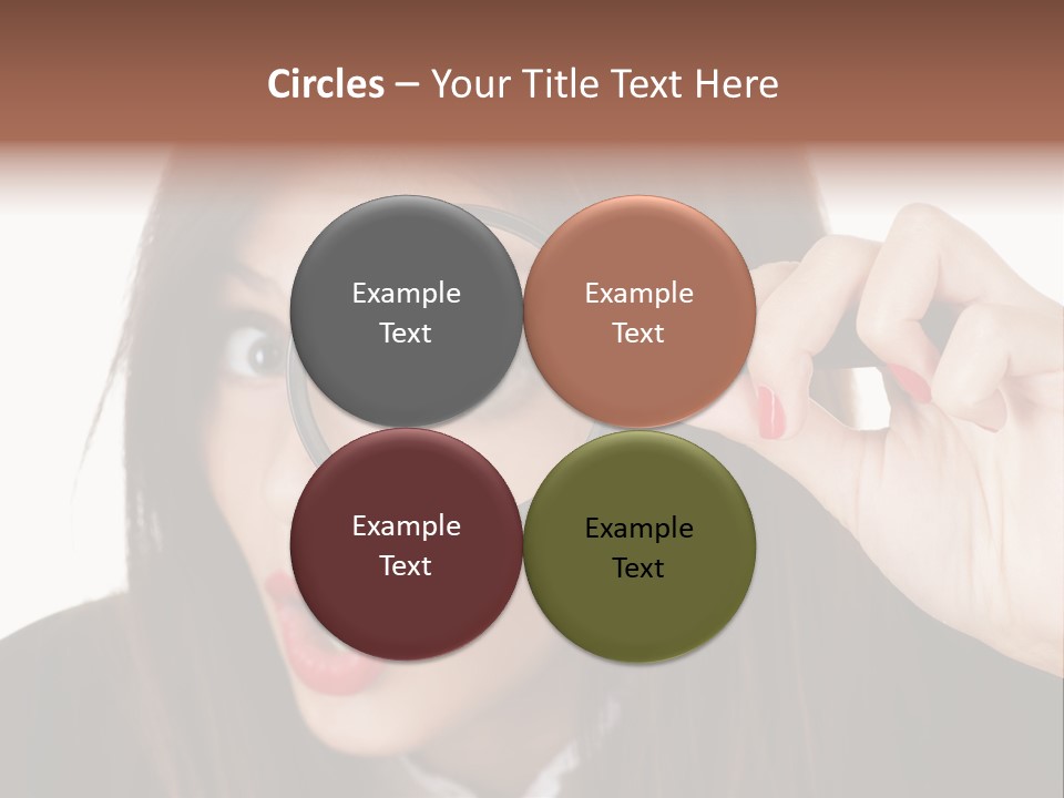 Shocking Optical Eye PowerPoint Template