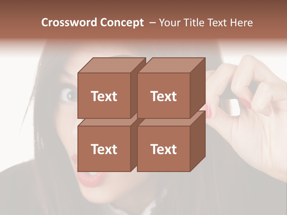 Shocking Optical Eye PowerPoint Template