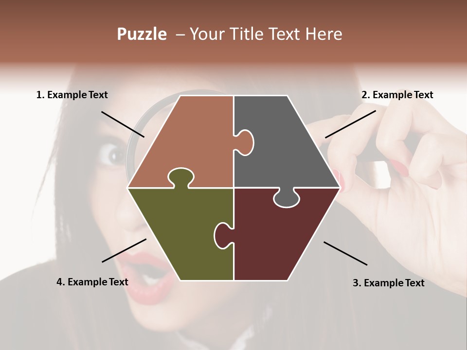 Shocking Optical Eye PowerPoint Template