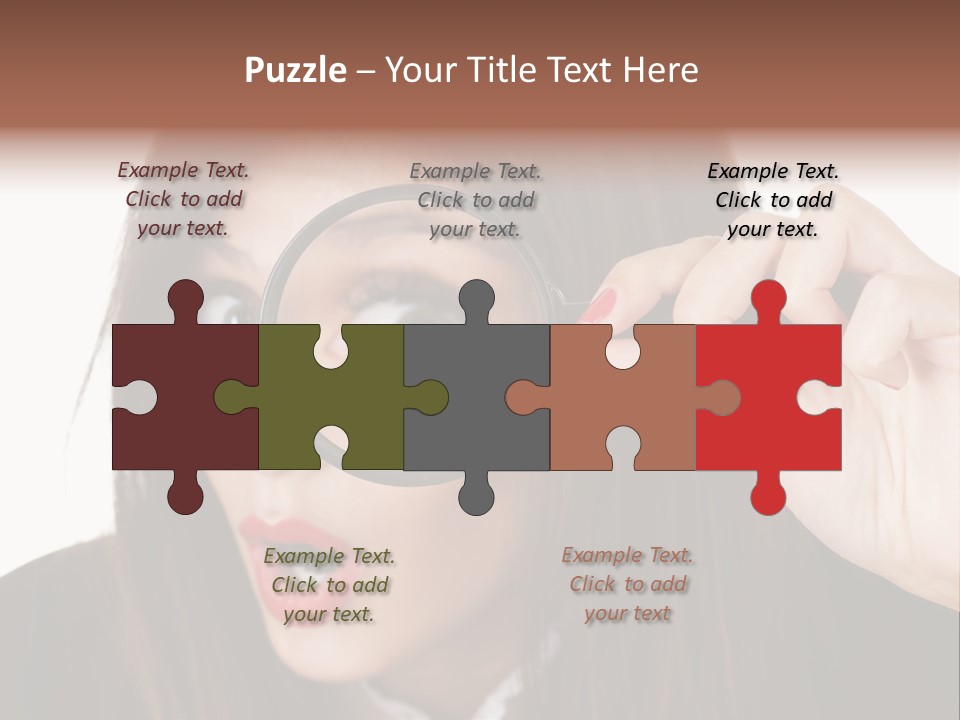 Shocking Optical Eye PowerPoint Template