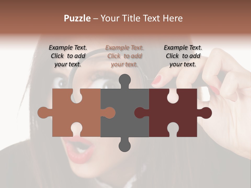 Shocking Optical Eye PowerPoint Template