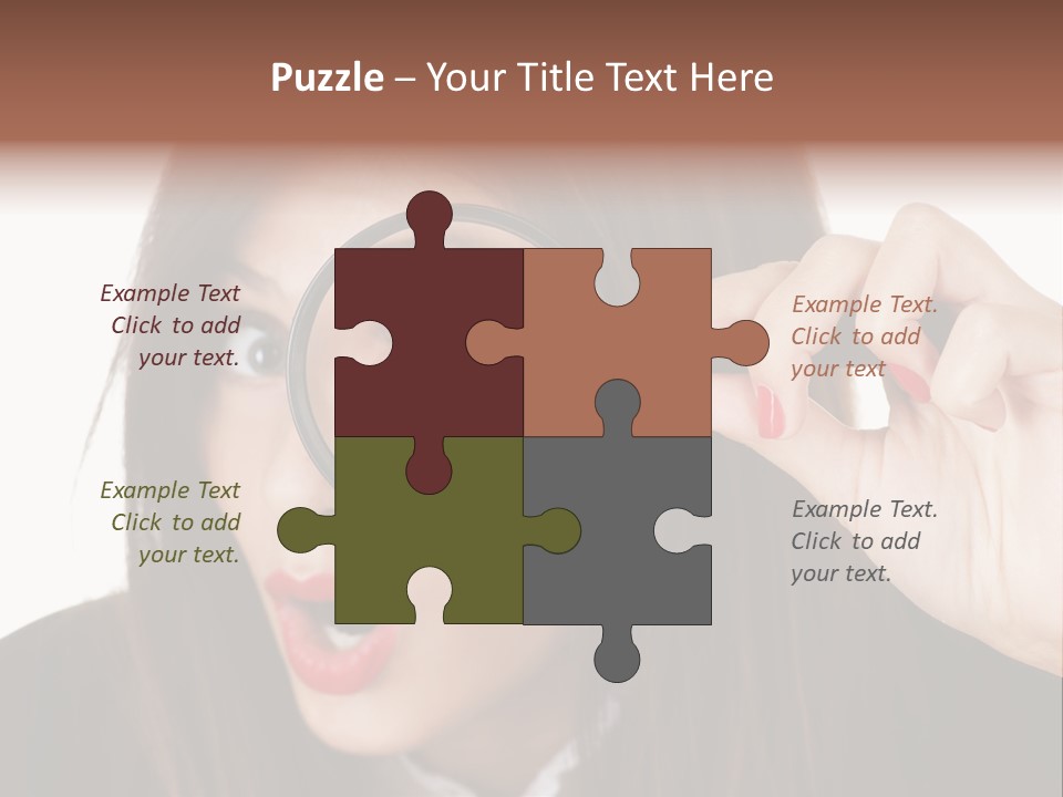 Shocking Optical Eye PowerPoint Template