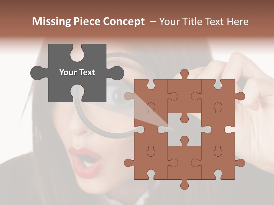 Shocking Optical Eye PowerPoint Template