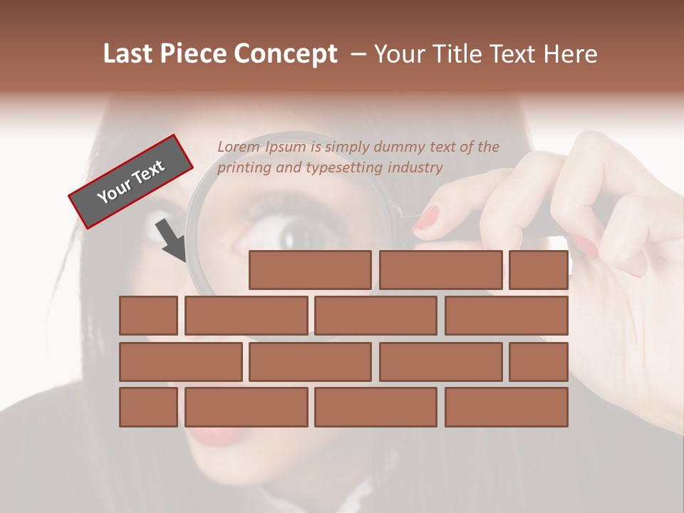 Shocking Optical Eye PowerPoint Template