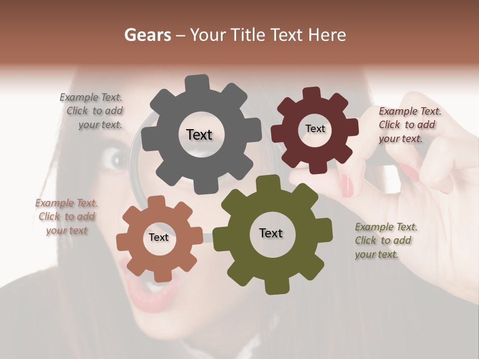 Shocking Optical Eye PowerPoint Template