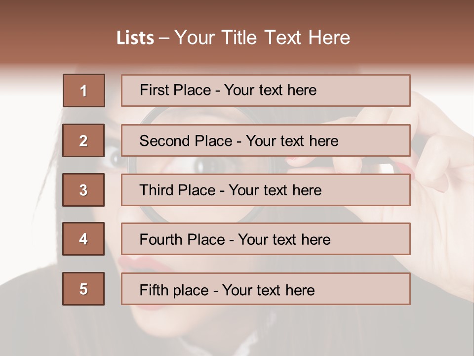 Shocking Optical Eye PowerPoint Template