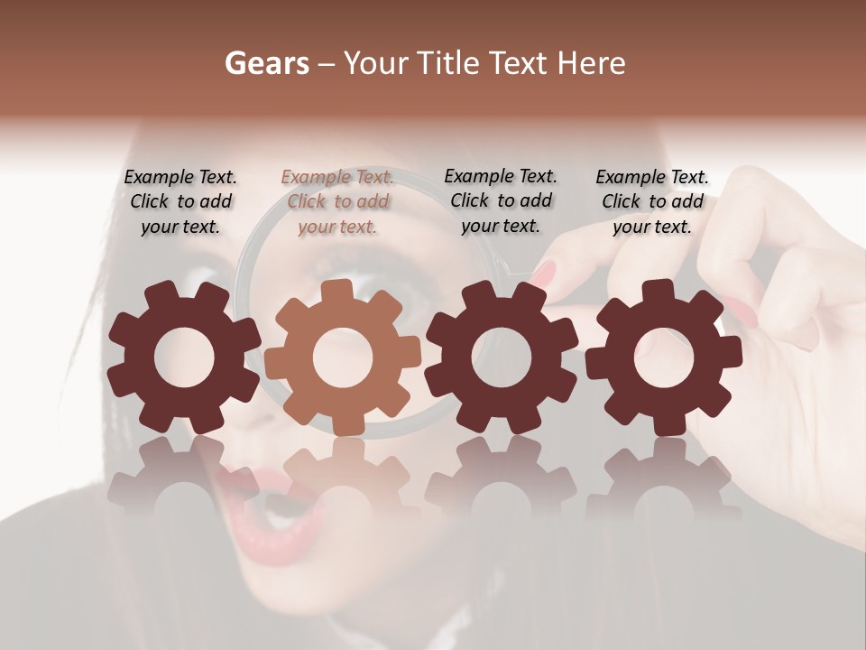 Shocking Optical Eye PowerPoint Template