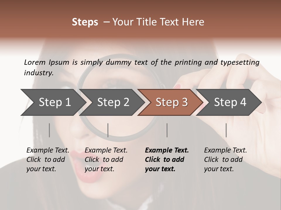 Shocking Optical Eye PowerPoint Template