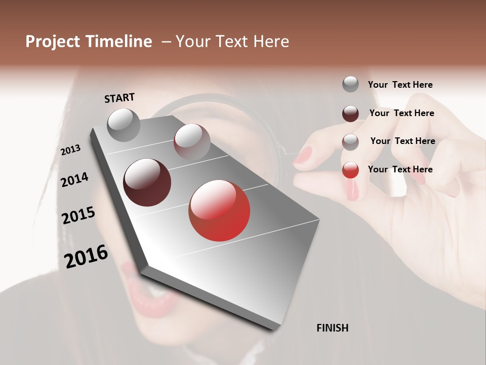 Shocking Optical Eye PowerPoint Template