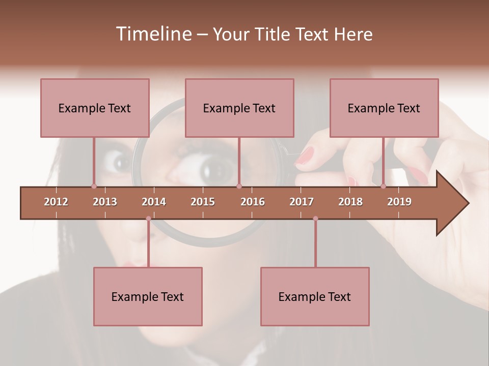 Shocking Optical Eye PowerPoint Template