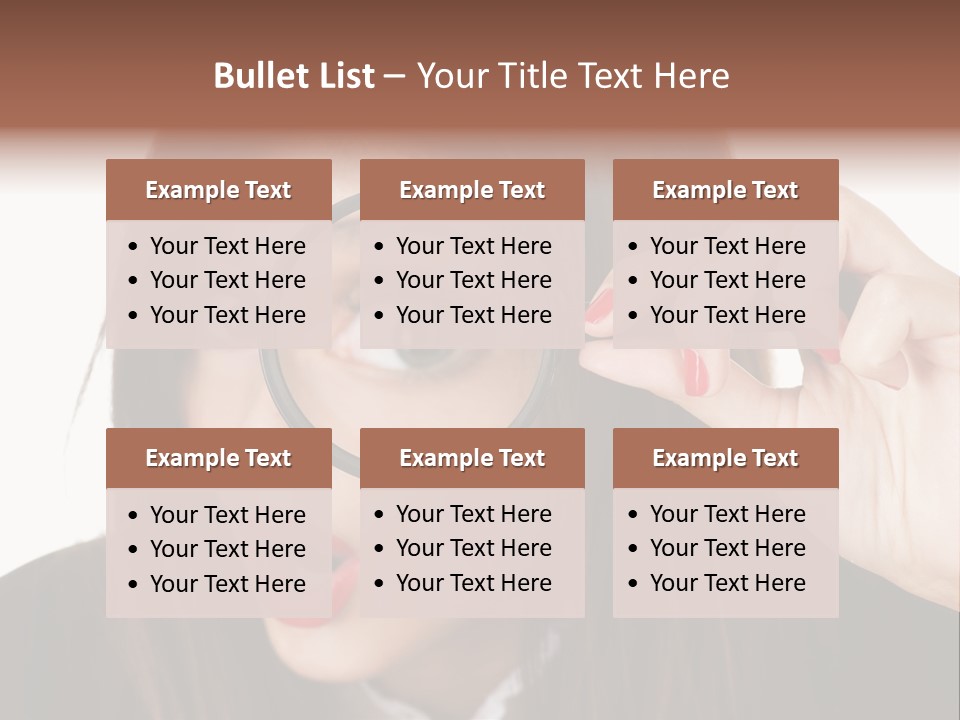 Shocking Optical Eye PowerPoint Template