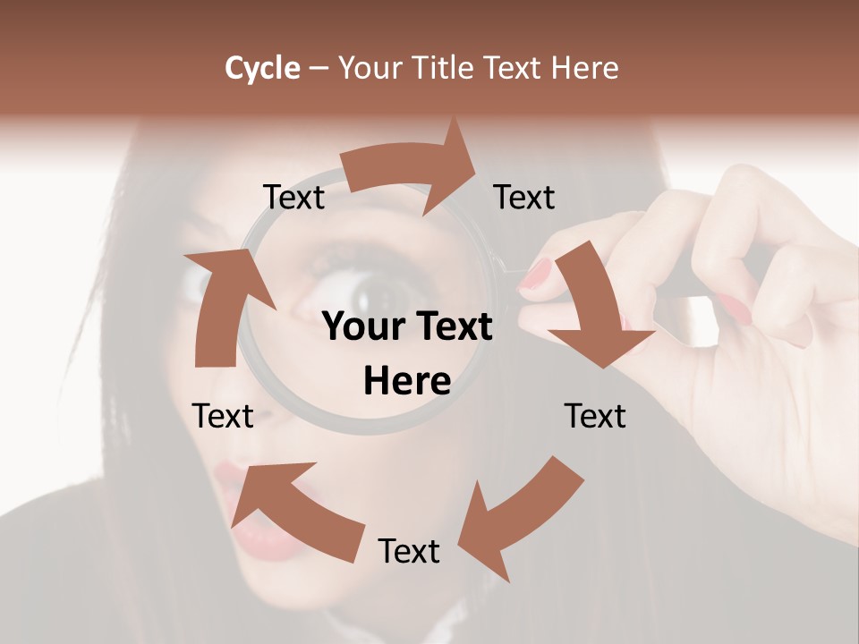 Shocking Optical Eye PowerPoint Template