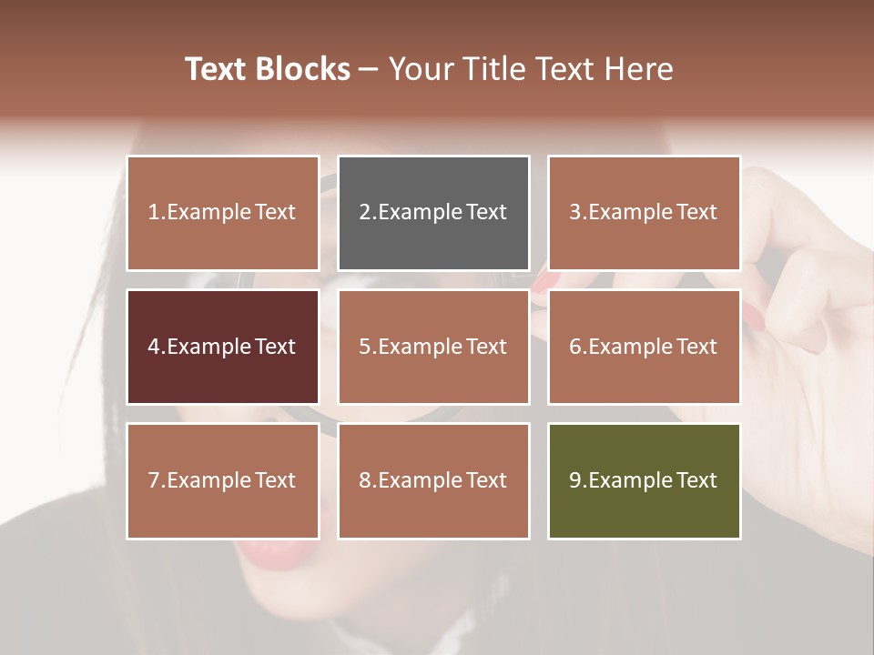 Shocking Optical Eye PowerPoint Template