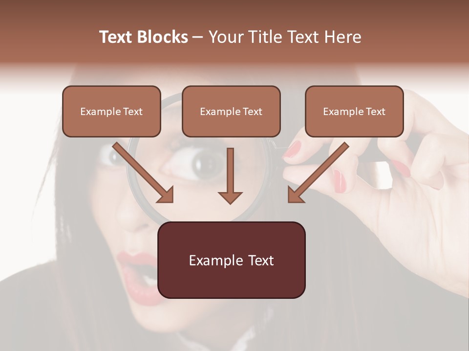Shocking Optical Eye PowerPoint Template