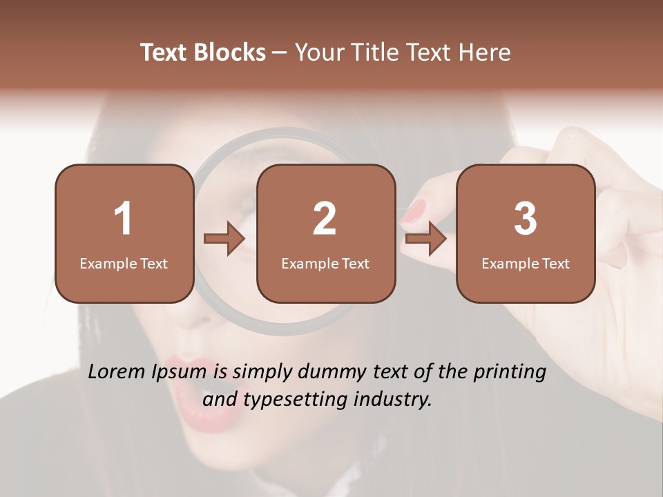 Shocking Optical Eye PowerPoint Template
