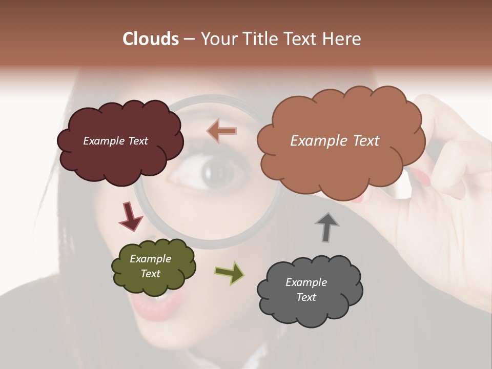 Shocking Optical Eye PowerPoint Template