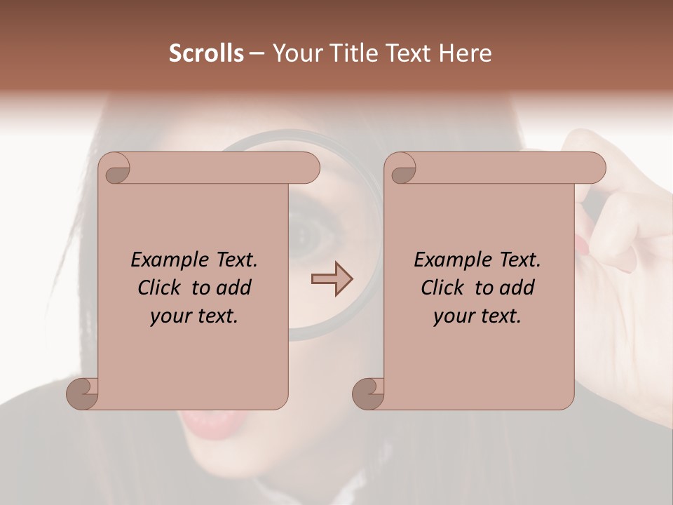 Shocking Optical Eye PowerPoint Template