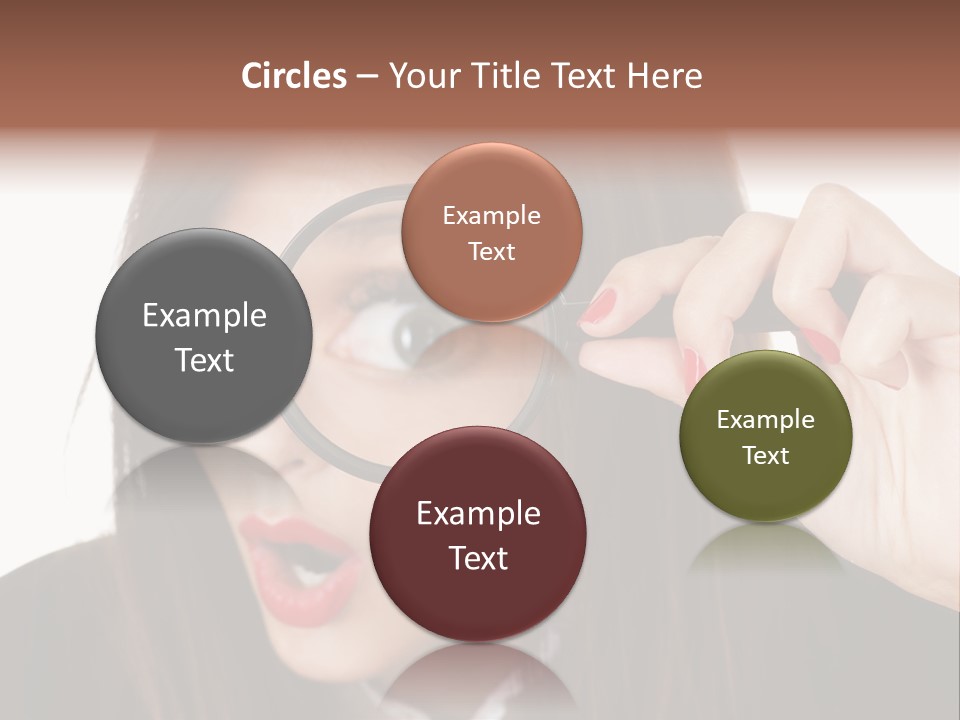 Shocking Optical Eye PowerPoint Template