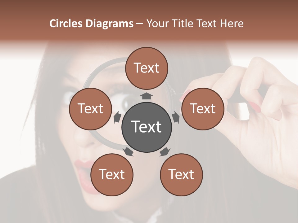 Shocking Optical Eye PowerPoint Template