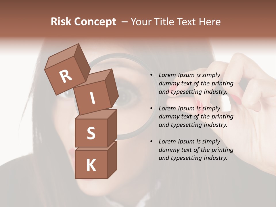 Shocking Optical Eye PowerPoint Template