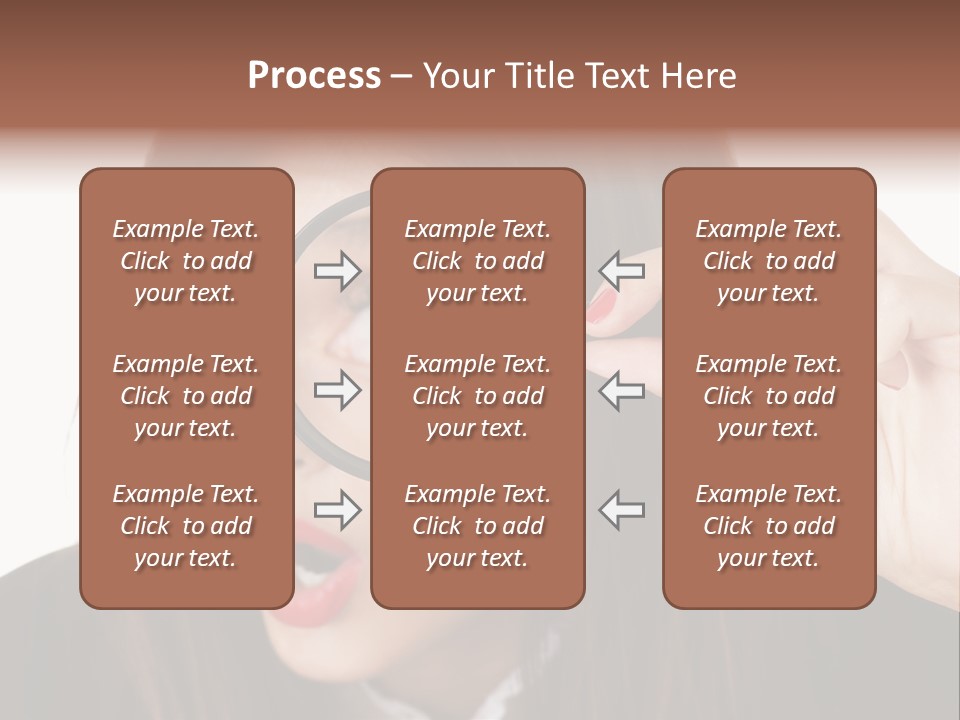Shocking Optical Eye PowerPoint Template
