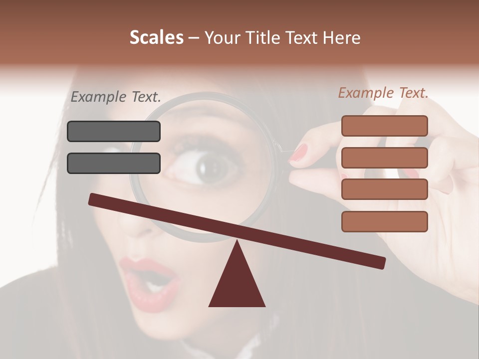 Shocking Optical Eye PowerPoint Template