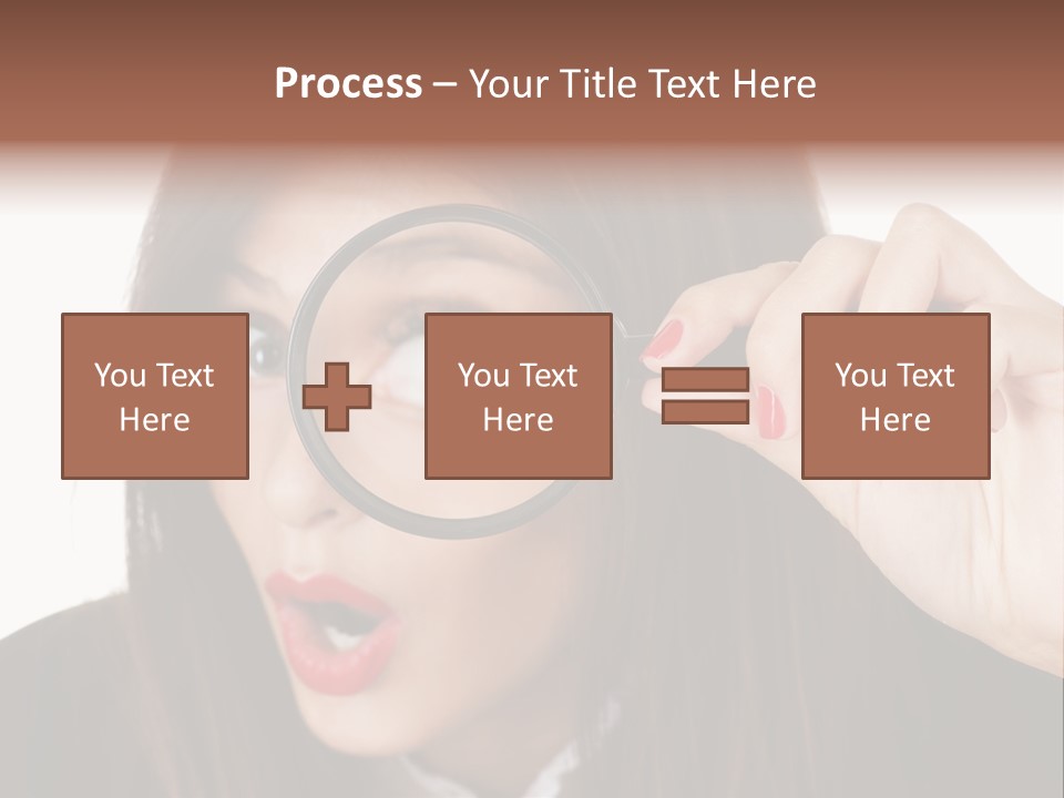 Shocking Optical Eye PowerPoint Template