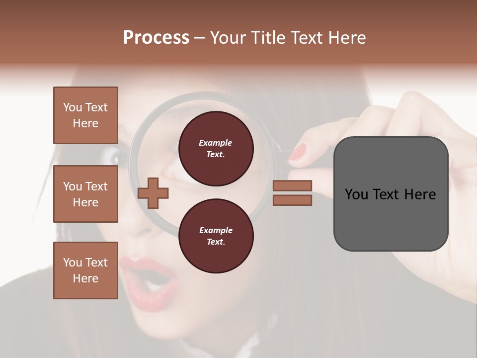 Shocking Optical Eye PowerPoint Template