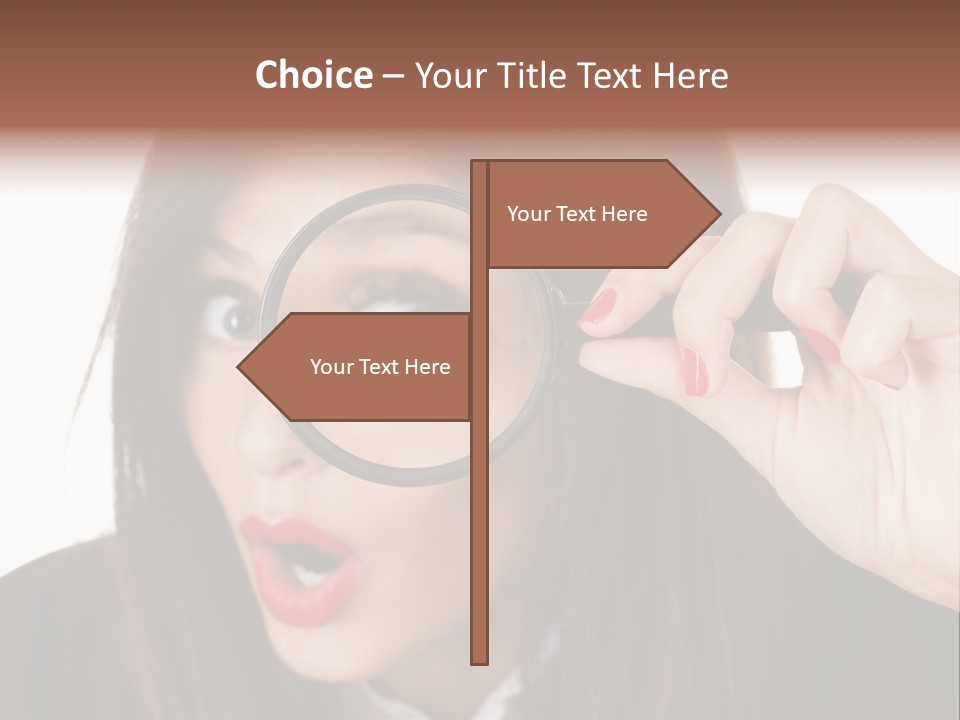 Shocking Optical Eye PowerPoint Template