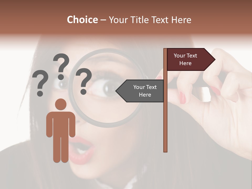 Shocking Optical Eye PowerPoint Template