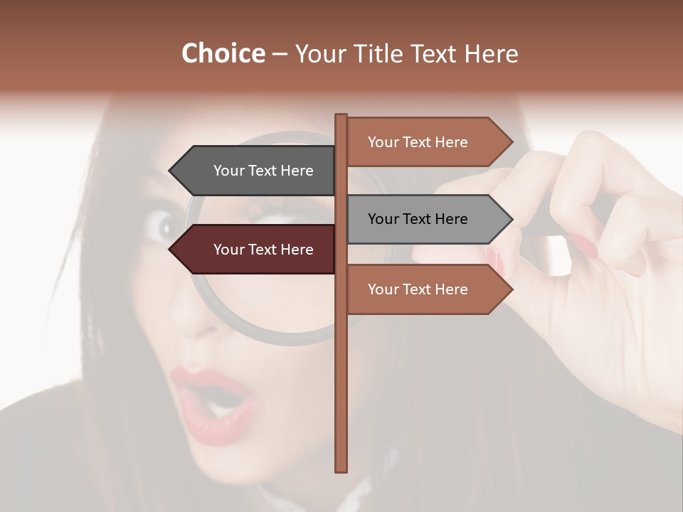 Shocking Optical Eye PowerPoint Template