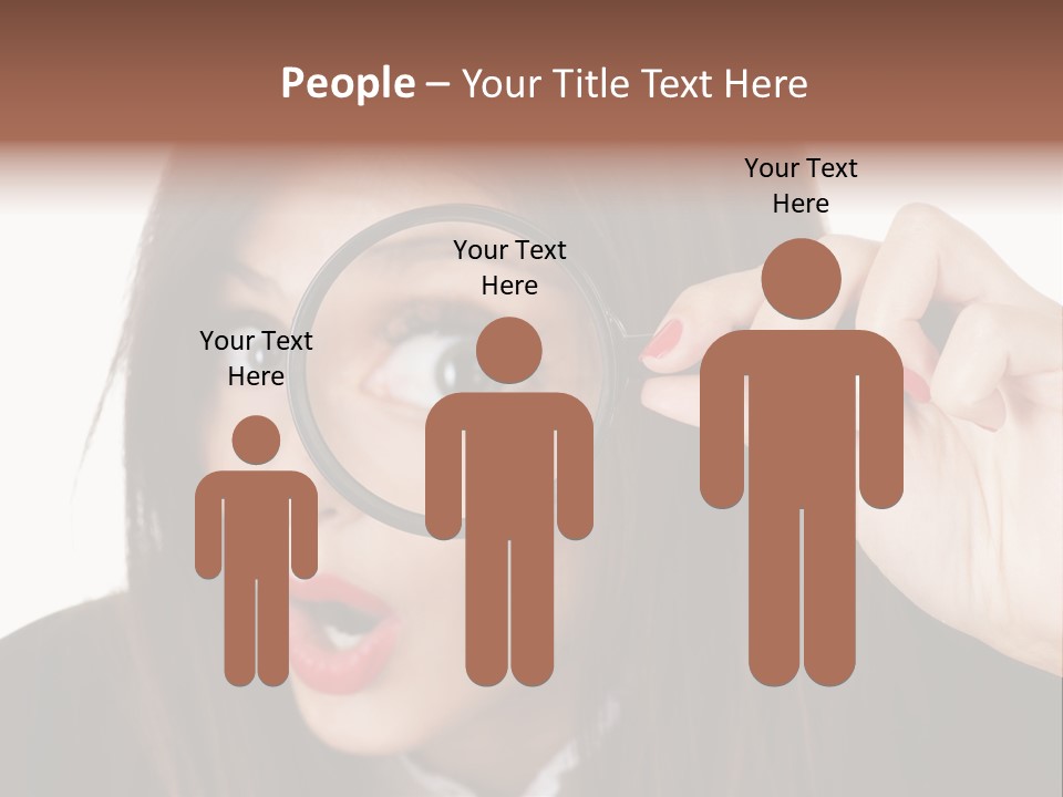 Shocking Optical Eye PowerPoint Template