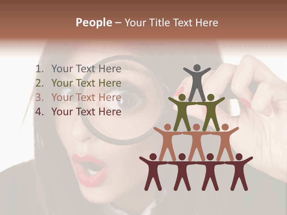 Shocking Optical Eye PowerPoint Template