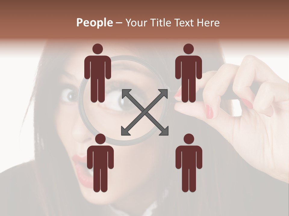 Shocking Optical Eye PowerPoint Template