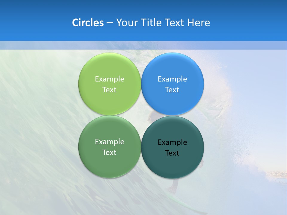 Sea Liquid Revolution PowerPoint Template