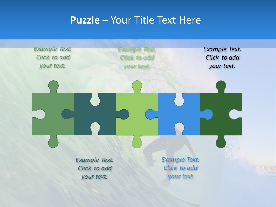 Sea Liquid Revolution PowerPoint Template