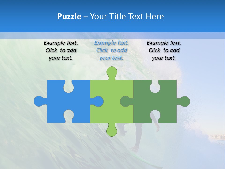 Sea Liquid Revolution PowerPoint Template