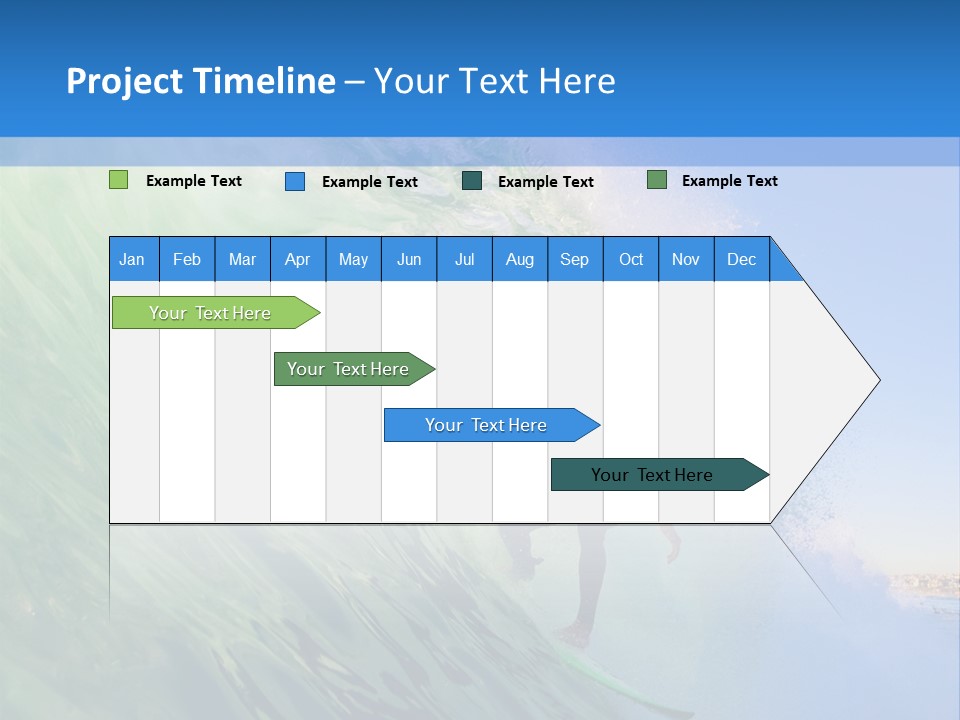 Sea Liquid Revolution PowerPoint Template