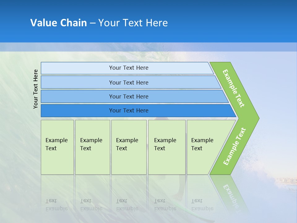 Sea Liquid Revolution PowerPoint Template