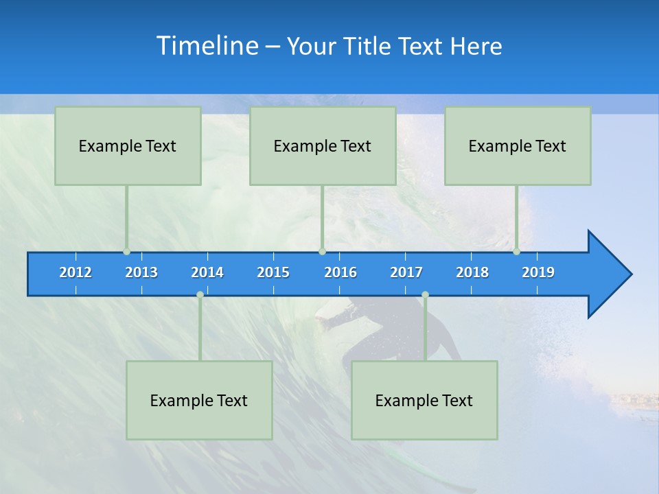 Sea Liquid Revolution PowerPoint Template