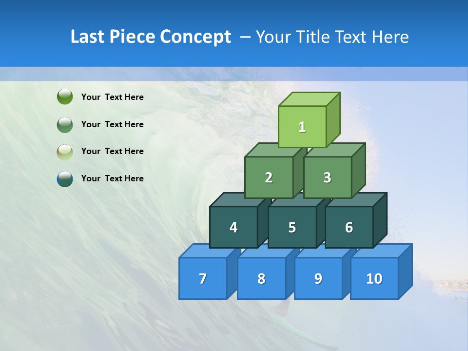 Sea Liquid Revolution PowerPoint Template