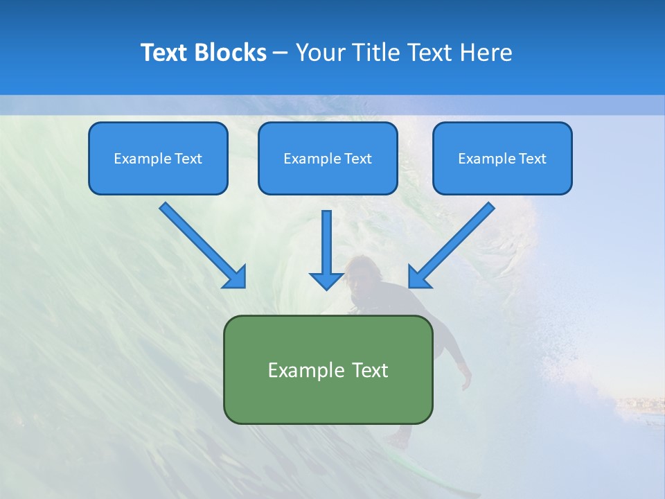 Sea Liquid Revolution PowerPoint Template
