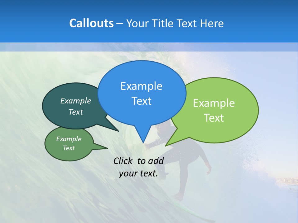 Sea Liquid Revolution PowerPoint Template
