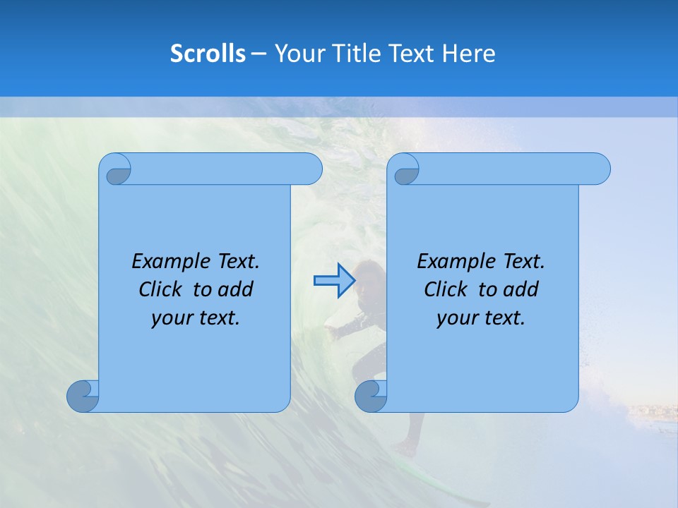 Sea Liquid Revolution PowerPoint Template
