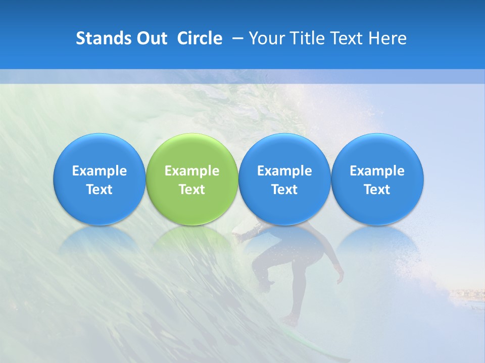 Sea Liquid Revolution PowerPoint Template