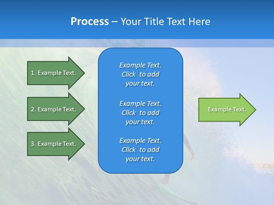 Sea Liquid Revolution PowerPoint Template