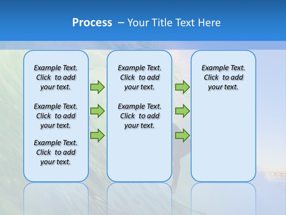 Sea Liquid Revolution PowerPoint Template