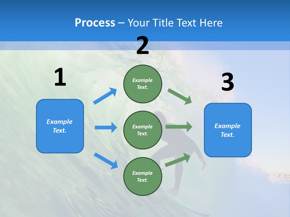 Sea Liquid Revolution PowerPoint Template