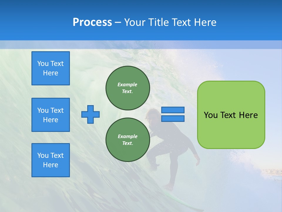 Sea Liquid Revolution PowerPoint Template